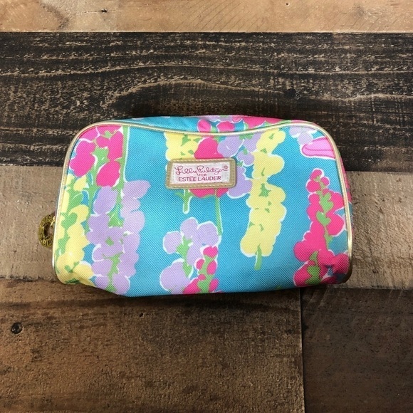 Lily‎ Pulitzer Estée Lauder makeup bag - Picture 3 of 4